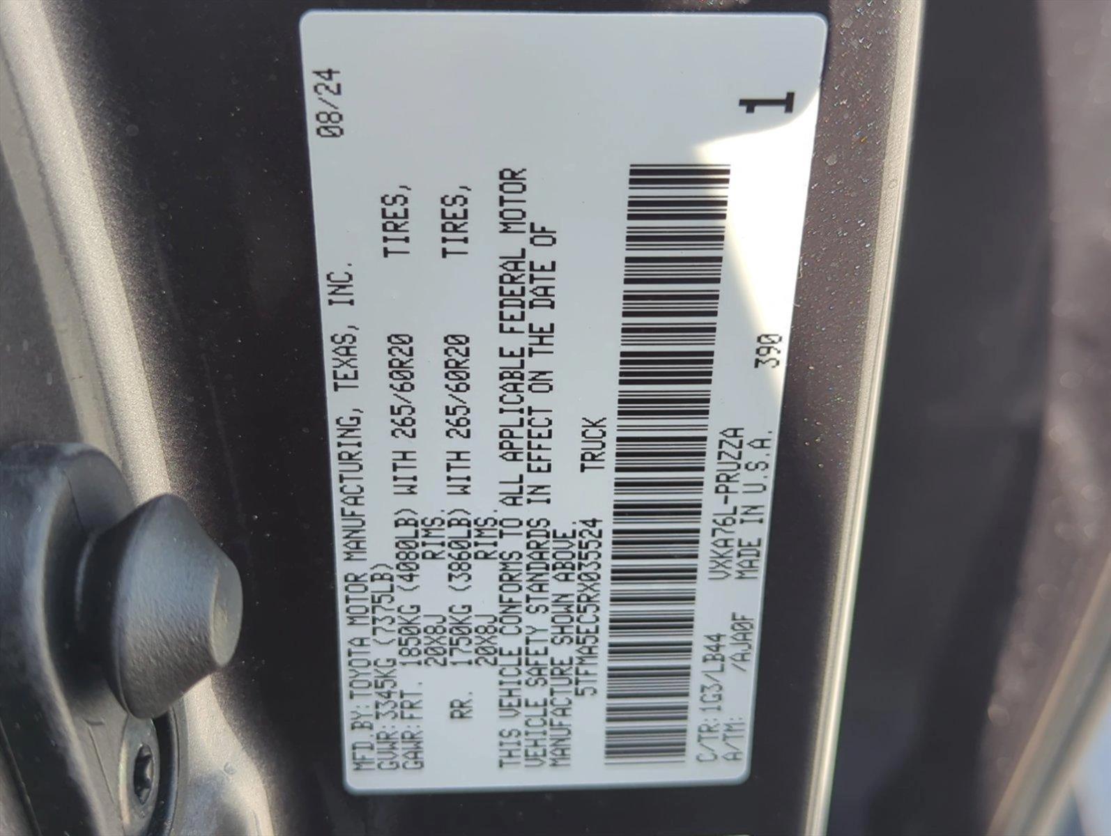 2024 Toyota Tundra 4WD Vehicle Photo in Ft. Myers, FL 33907