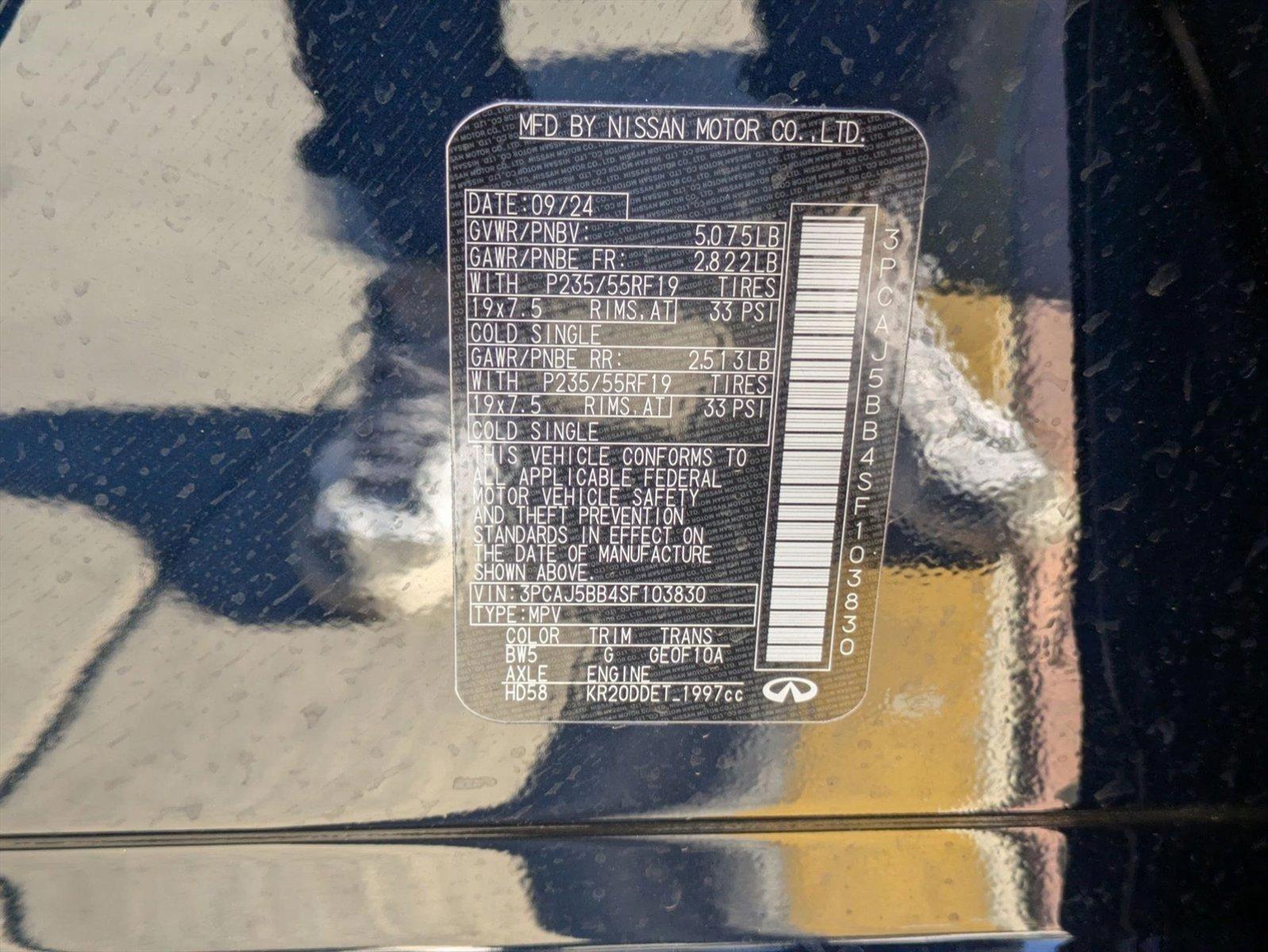 2025 INFINITI QX50 Vehicle Photo in Tustin, CA 92782