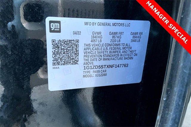 2022 Chevrolet Malibu Vehicle Photo in TOPEKA, KS 66609-0000