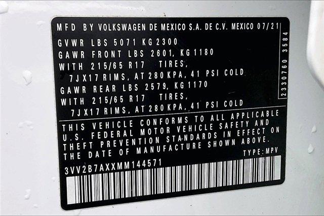 2021 Volkswagen Tiguan Vehicle Photo in INDEPENDENCE, MO 64055-1314