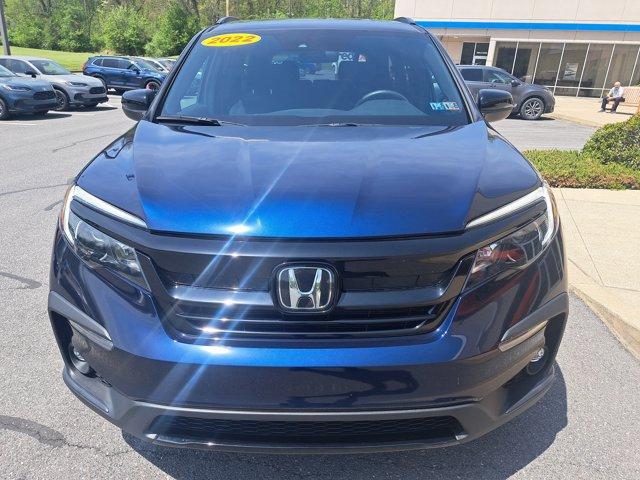 Used 2022 Honda Pilot Sport with VIN 5FNYF6H30NB075339 for sale in Bloomsburg, PA
