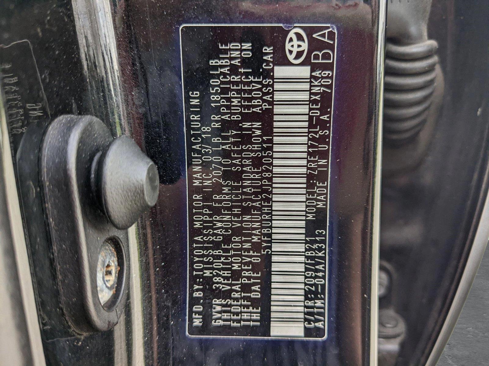 2018 Toyota Corolla Vehicle Photo in Davie, FL 33331