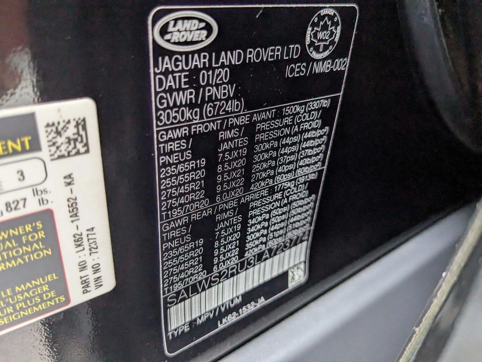 2020 Land Rover Range Rover Sport Vehicle Photo in Pompano Beach, FL 33064