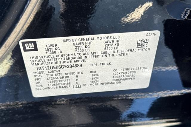 2016 GMC Sierra 2500 HD Vehicle Photo in ELK GROVE, CA 95757-8703