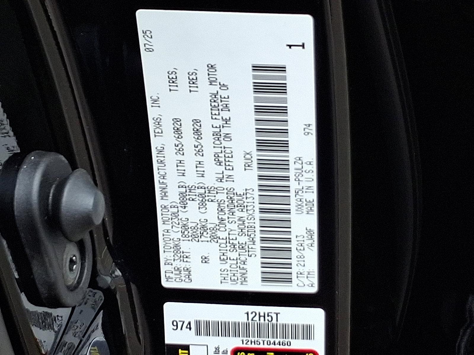 2025 Toyota Tundra 4WD Vehicle Photo in Trevose, PA 19053