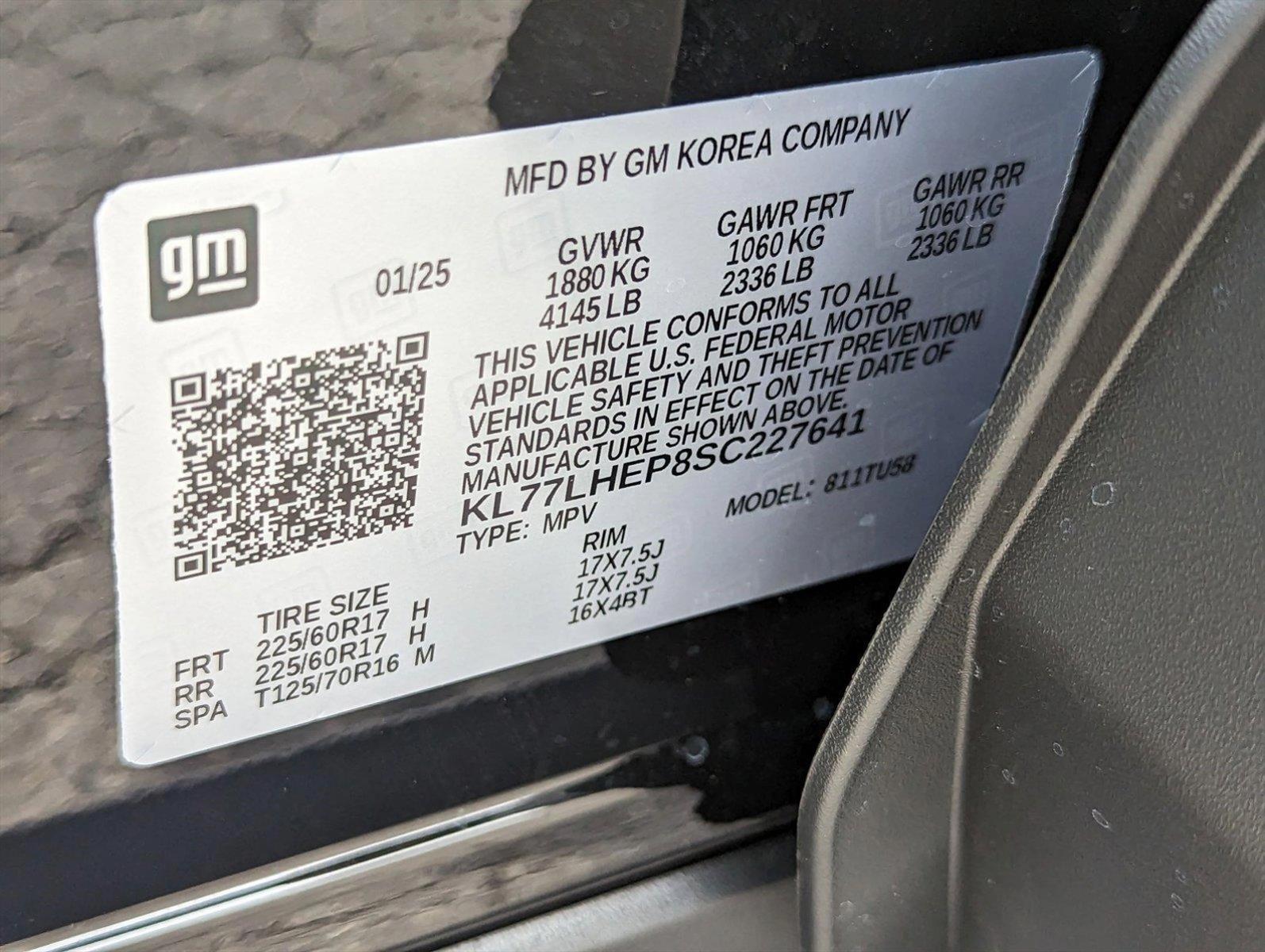 2025 Chevrolet Trax Vehicle Photo in SPOKANE, WA 99212-2978