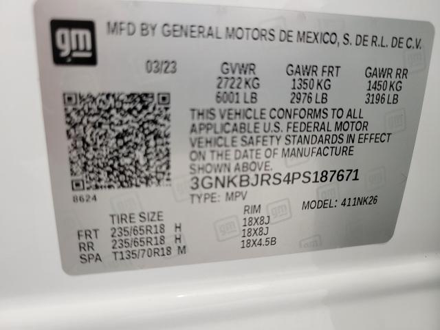 2023 Chevrolet Blazer Vehicle Photo in OSHKOSH, WI 54904-7811