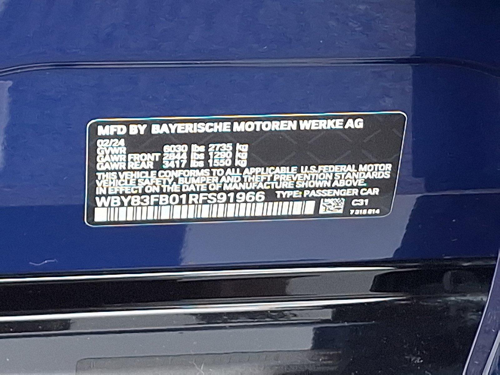 2024 BMW i4 Vehicle Photo in Harrisburg, PA 17111