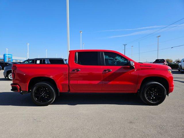 Certified 2022 Chevrolet Silverado 1500 Custom with VIN 1GCPABEK2NZ568383 for sale in Castroville, TX