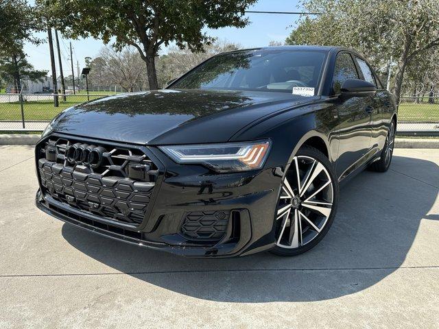 2025 Audi A6 Sedan Vehicle Photo in HOUSTON, TX 77090