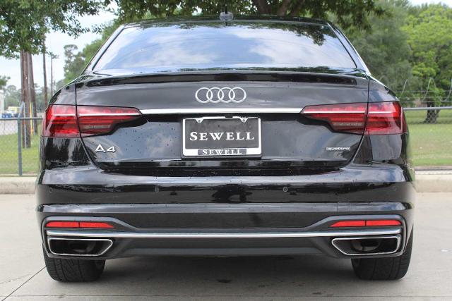 2020 Audi A4 Sedan Vehicle Photo in HOUSTON, TX 77090