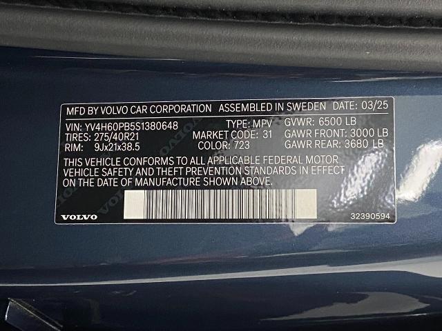 2025 Volvo XC90 Plug-In Hybrid Vehicle Photo in Appleton, WI 54913