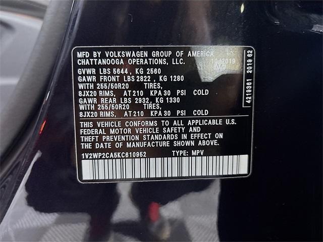 2019 Volkswagen Atlas Vehicle Photo in Puyallup, WA 98371