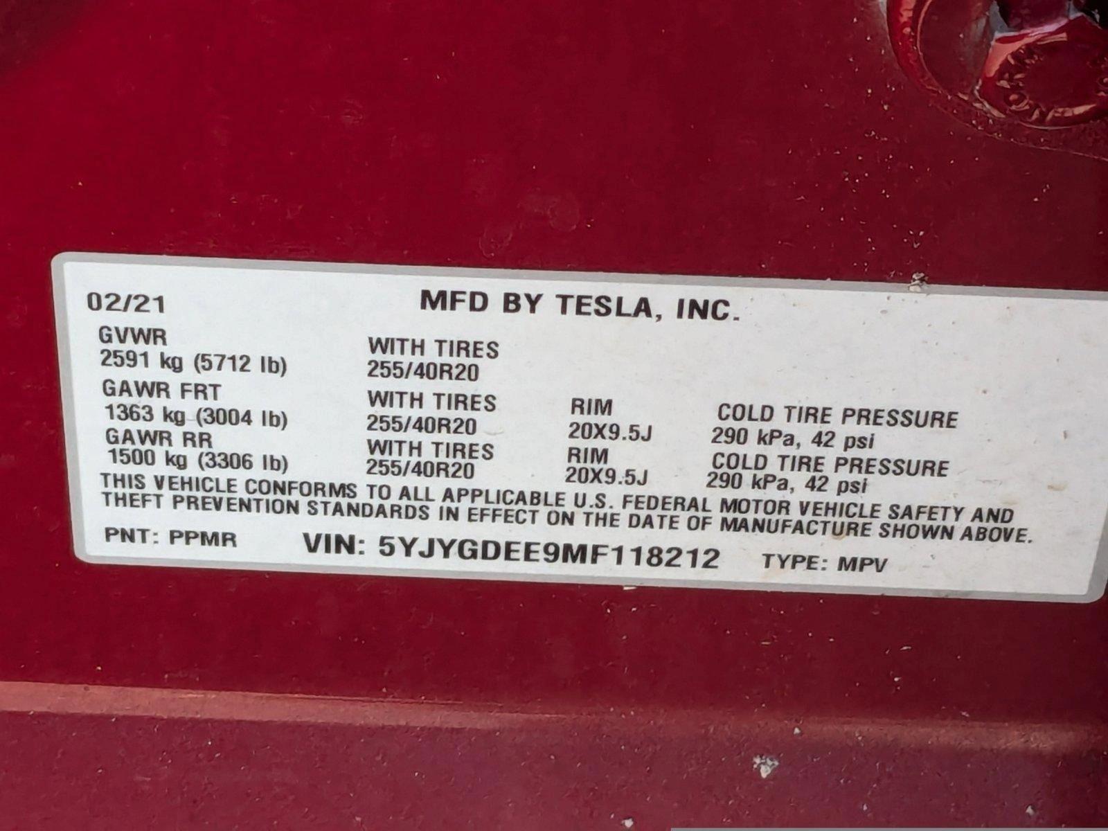 2021 Tesla Model Y Vehicle Photo in St. Petersburg, FL 33713