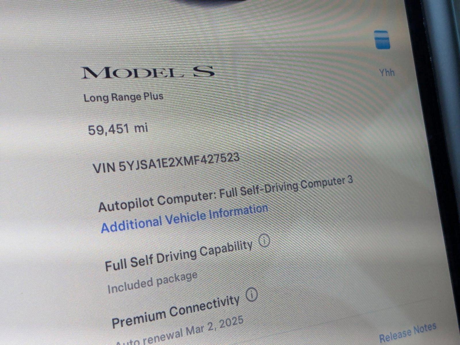 2021 Tesla Model S Vehicle Photo in Wesley Chapel, FL 33544