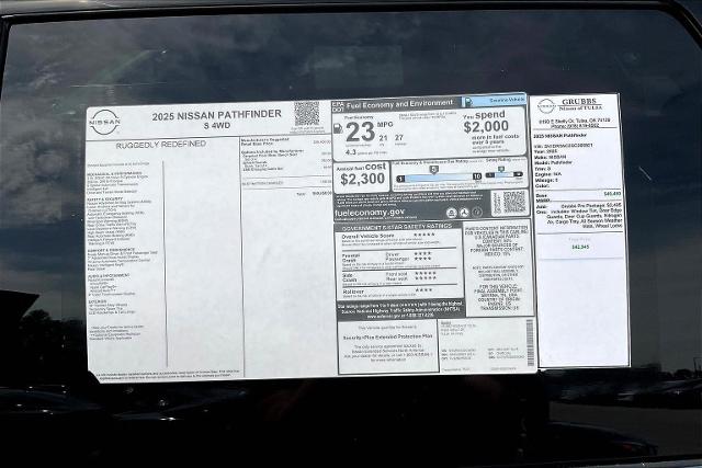2025 Nissan Pathfinder Vehicle Photo in Tulsa, OK 74129