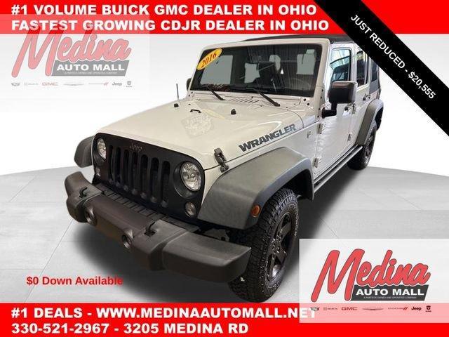 2016 Jeep Wrangler Unlimited Vehicle Photo in MEDINA, OH 44256-9631