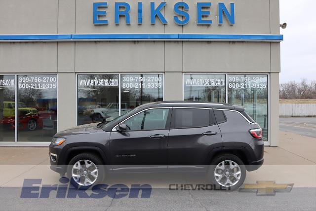 Used 2019 Jeep Compass Limited with VIN 3C4NJDCB8KT752803 for sale in Milan, IL