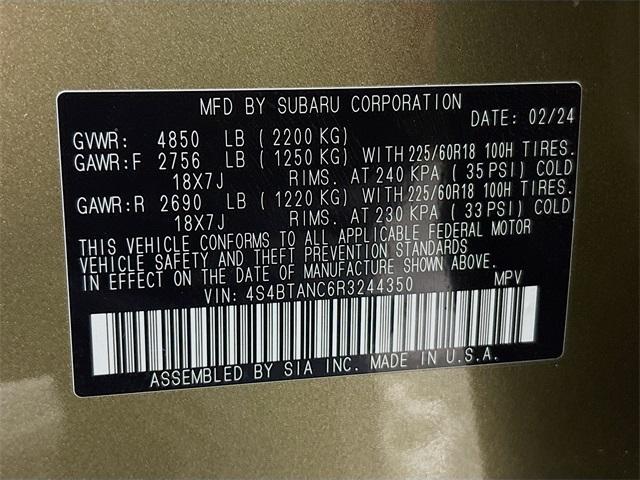 2024 Subaru Outback Vehicle Photo in Puyallup, WA 98371