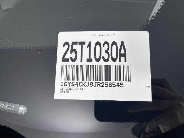 2018 Cadillac Escalade Vehicle Photo in GILBERT, AZ 85297-0402
