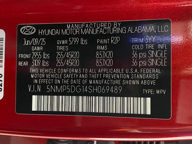 2025 Hyundai SANTA FE Hybrid Vehicle Photo in Appleton, WI 54913
