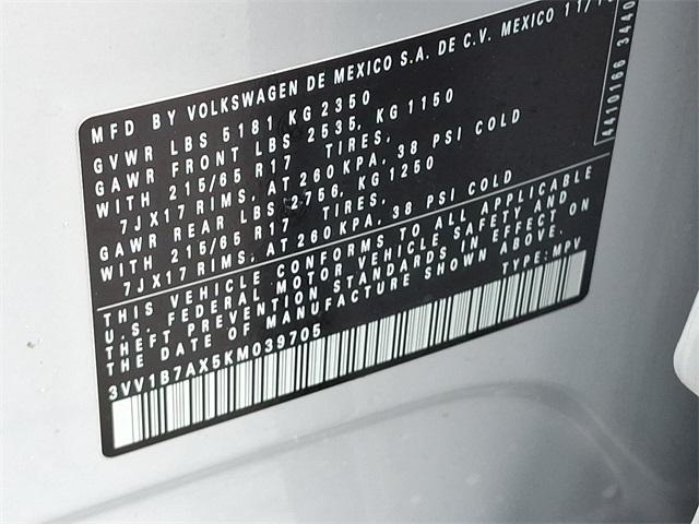 2019 Volkswagen Tiguan Vehicle Photo in LEWES, DE 19958-4935
