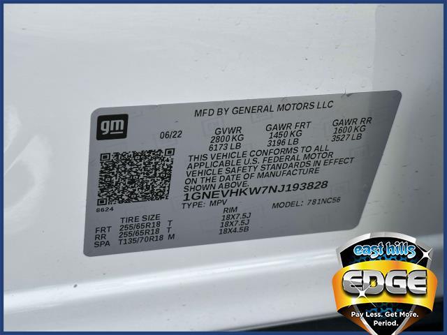 2022 Chevrolet Traverse Vehicle Photo in Roslyn, NY 11576