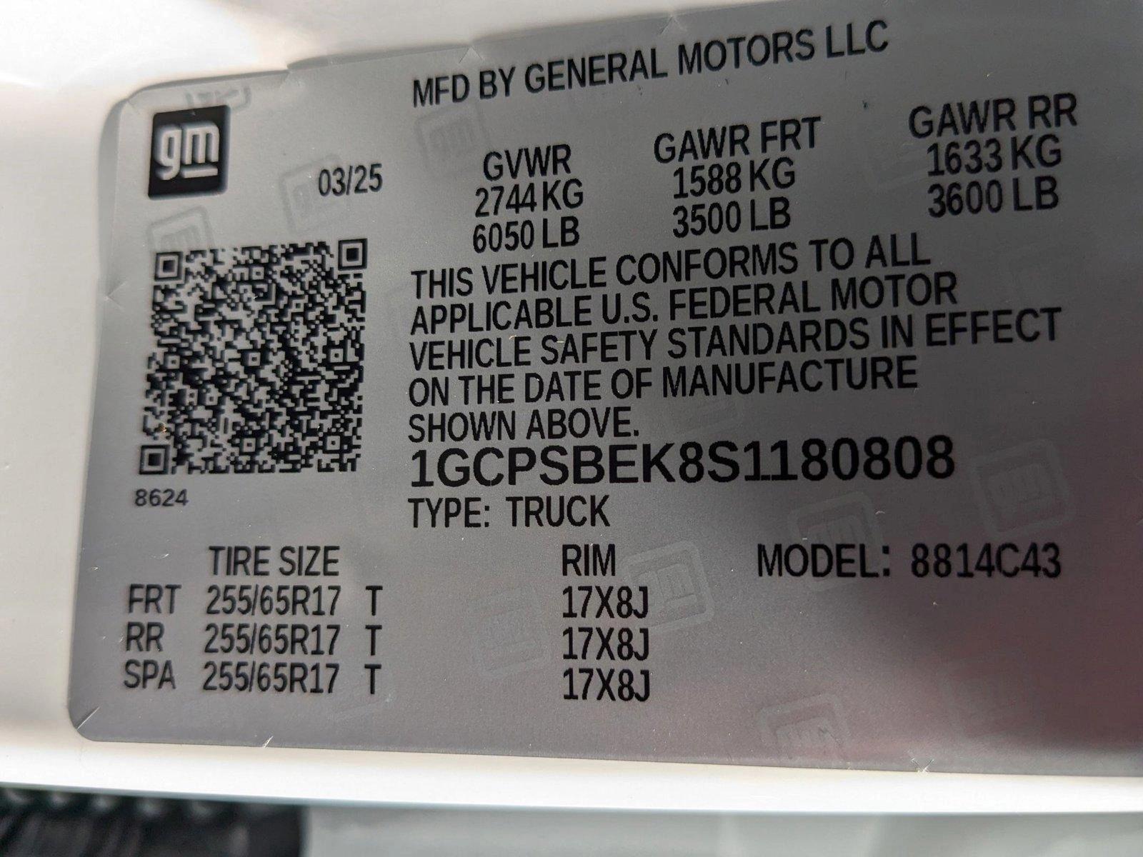 2025 Chevrolet Colorado Vehicle Photo in MIAMI, FL 33134-2699
