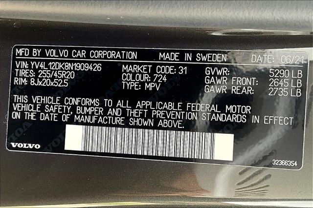 2022 Volvo XC60 Vehicle Photo in Houston, TX 77007