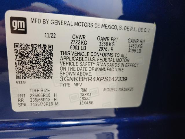 2023 Chevrolet Blazer Vehicle Photo in APPLETON, WI 54914-4656