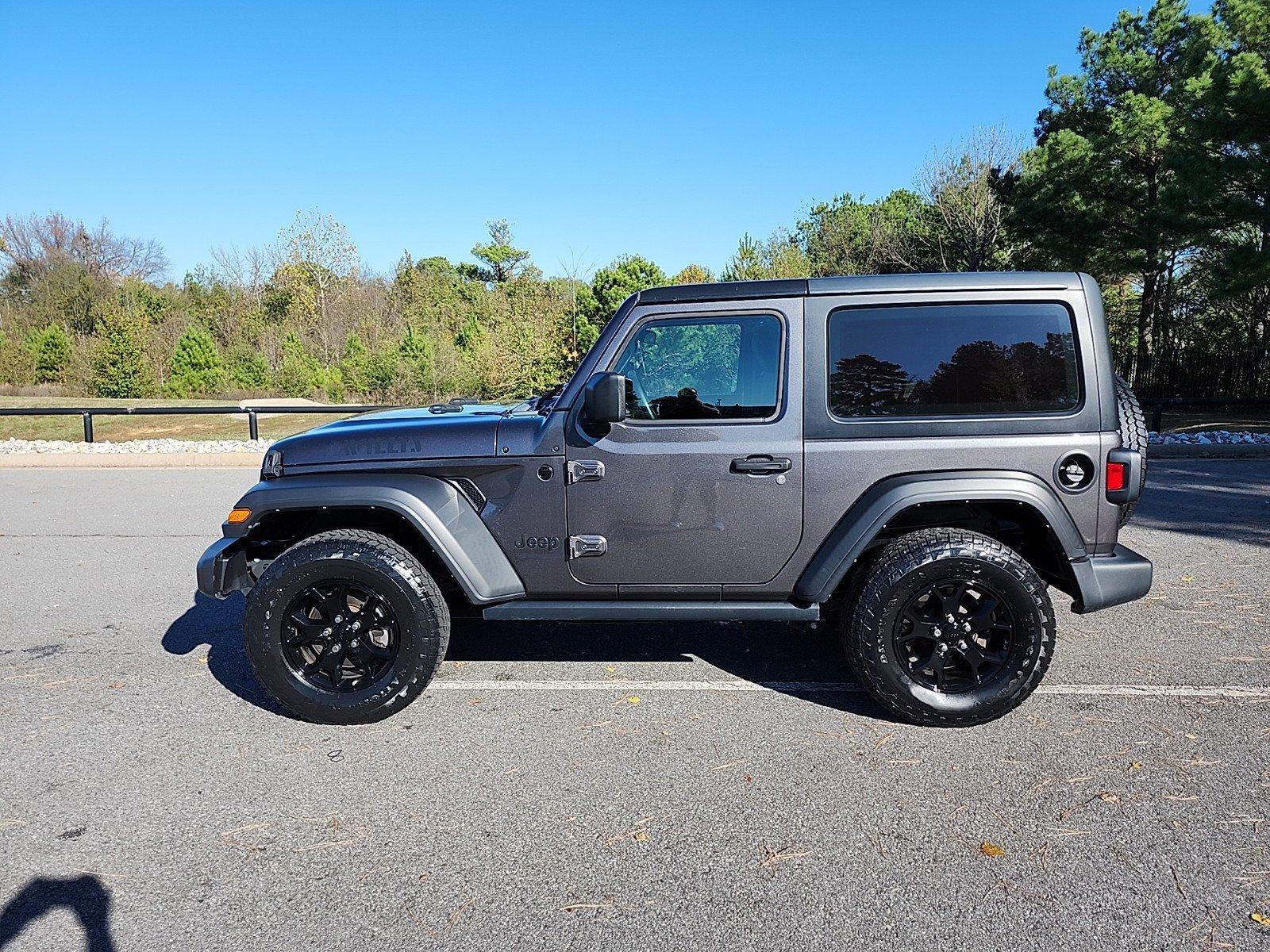 Used 2022 Jeep Wrangler Willys Sport with VIN 1C4GJXAG7NW168982 for sale in Bryant, AR