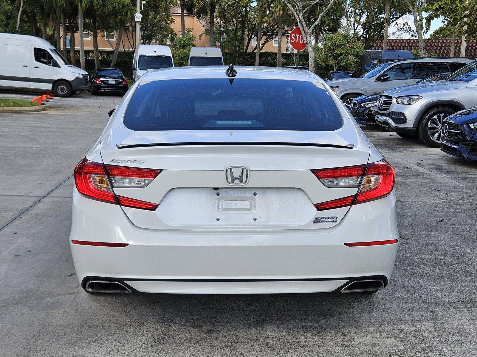 2022 Honda Accord Sedan Vehicle Photo in Pembroke Pines , FL 33027