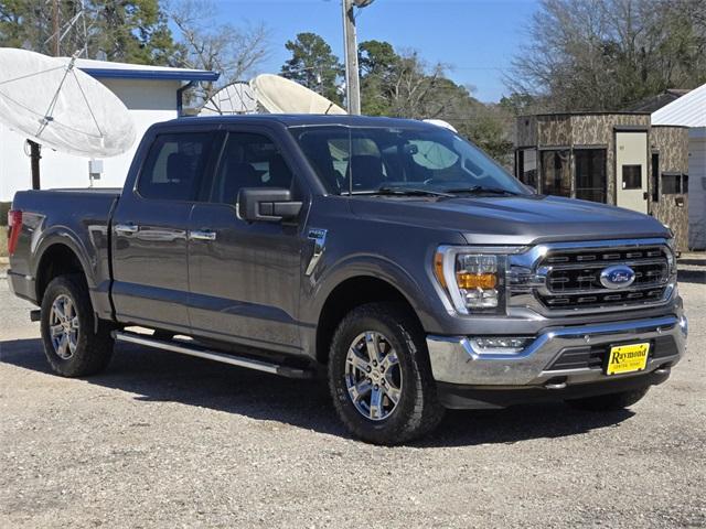 Used 2021 Ford F-150 XLT with VIN 1FTFW1E54MFB67581 for sale in Center, TX