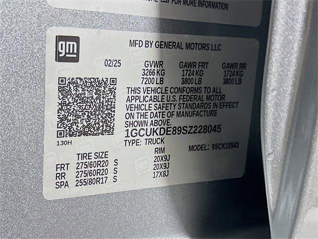 2025 Chevrolet Silverado 1500 Vehicle Photo in PUYALLUP, WA 98371-4149