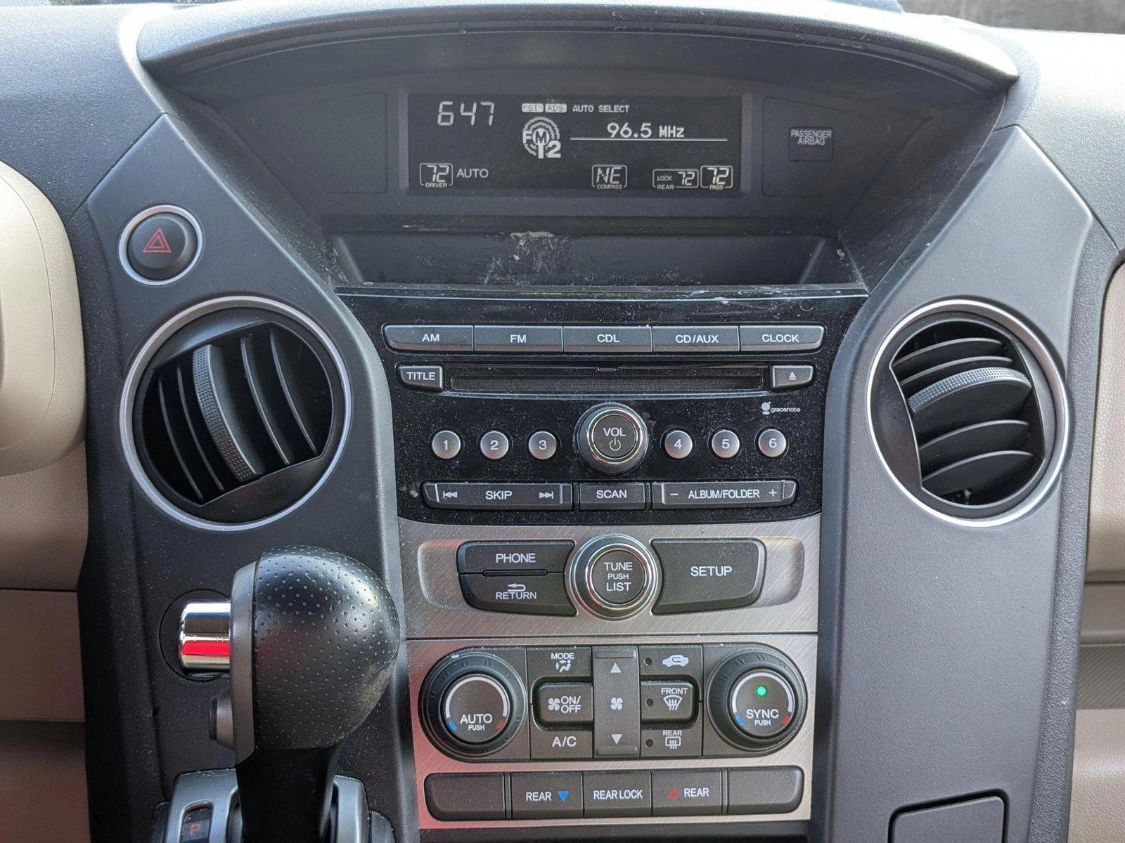 2012 Honda Pilot Vehicle Photo in PEMBROKE PINES, FL 33024-6534