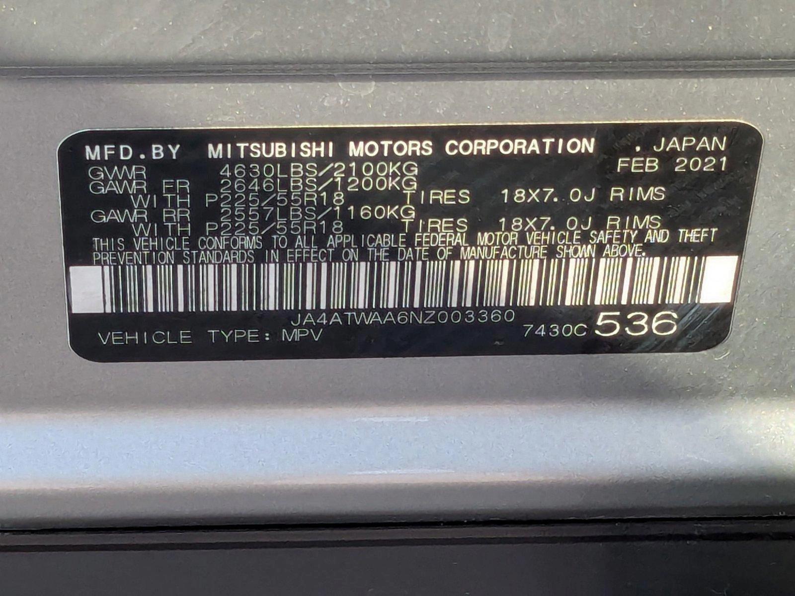 2022 Mitsubishi Eclipse Cross Vehicle Photo in St. Petersburg, FL 33713