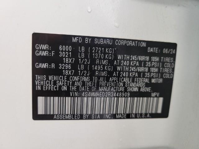 2024 Subaru Ascent Vehicle Photo in Green Bay, WI 54304