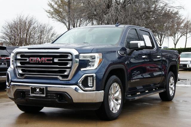 Used 2021 GMC Sierra 1500 SLT with VIN 3GTU9DED6MG167085 for sale in Hughes Springs, TX