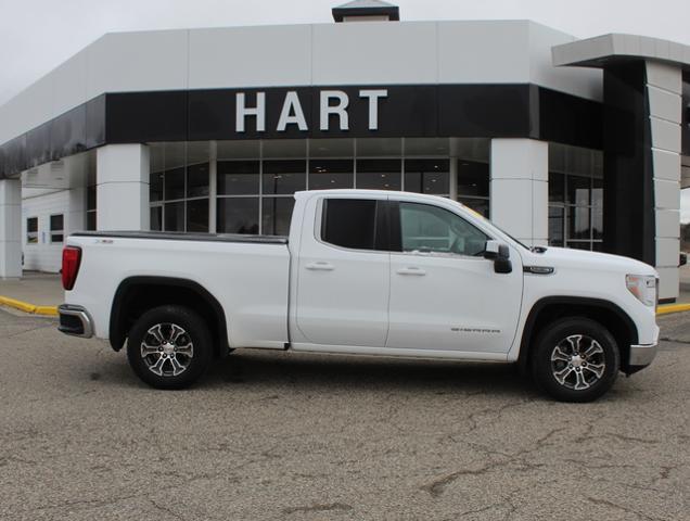 Used 2020 GMC Sierra 1500 SLE with VIN 1GTR9BED0LZ244168 for sale in West Branch, MI