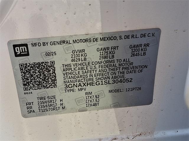 2025 Chevrolet Equinox Vehicle Photo in SEAFORD, DE 19973-8463