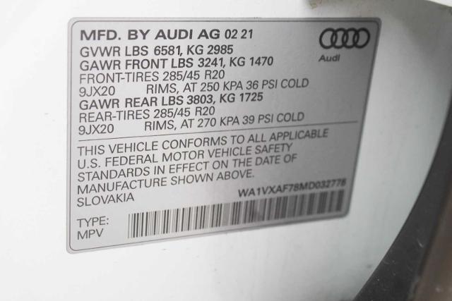 2021 Audi Q7 Vehicle Photo in HOUSTON, TX 77090