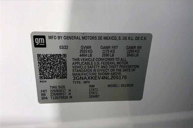 2022 Chevrolet Equinox Vehicle Photo in INDEPENDENCE, MO 64055-1377