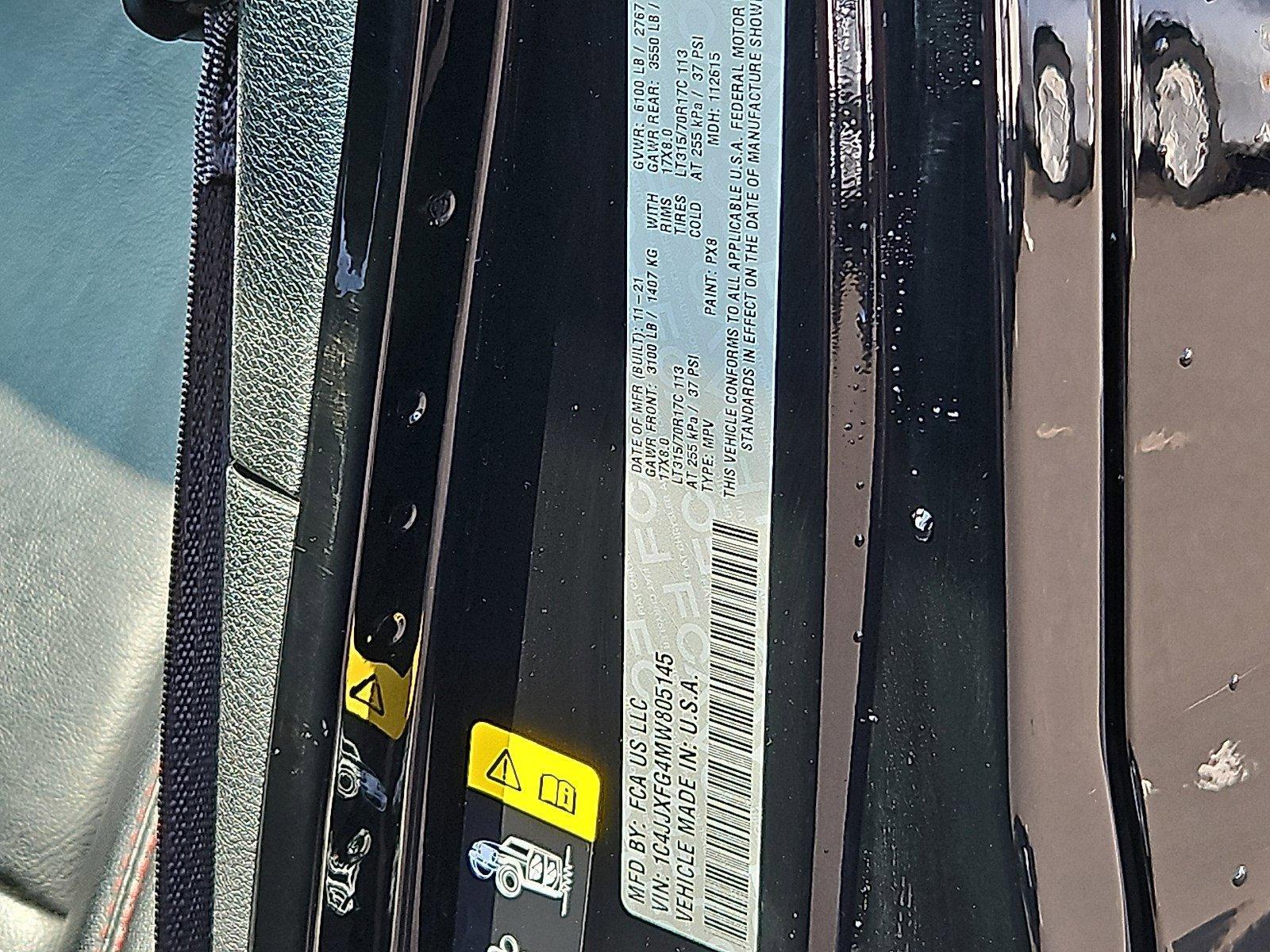 2021 Jeep Wrangler Vehicle Photo in Mechanicsburg, PA 17050-1707