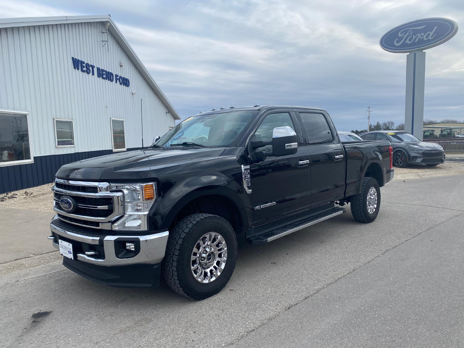 Used 2022 Ford F-350 Super Duty King Ranch with VIN 1FT8W3BT7NEC64465 for sale in West Bend, IA