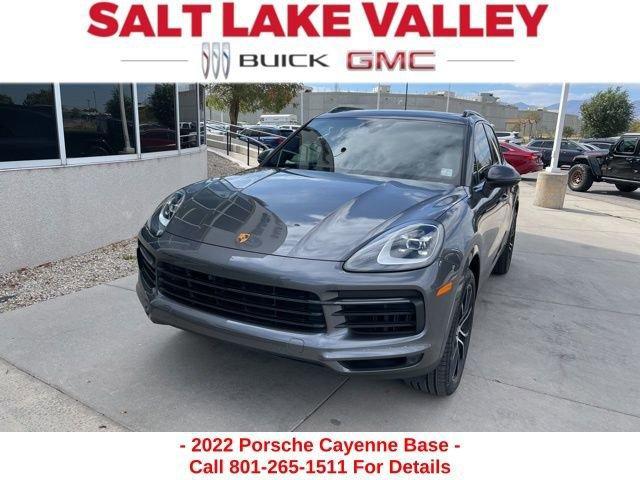 2022 Porsche Cayenne Vehicle Photo in SALT LAKE CITY, UT 84119-3321