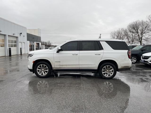 Used 2021 Chevrolet Tahoe Premier with VIN 1GNSKSKD7MR113032 for sale in Saint Albans, VT