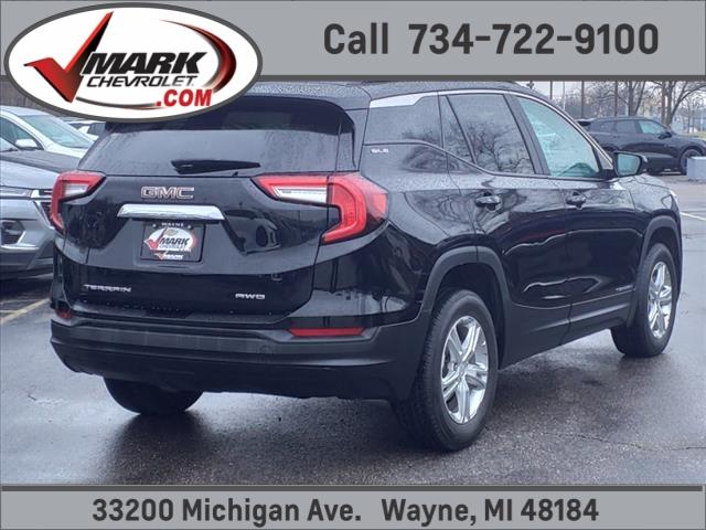 Used 2022 GMC Terrain SLE with VIN 3GKALTEV8NL129359 for sale in Wayne, MI