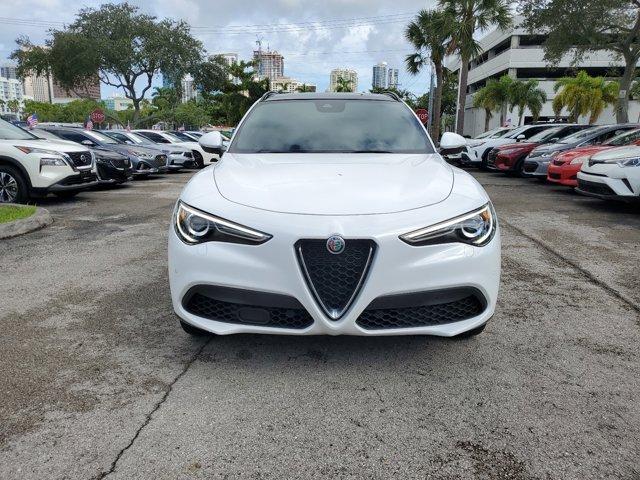 Used 2022 Alfa Romeo Stelvio Ti with VIN ZASPAKBN4N7D39432 for sale in Fort Lauderdale, FL