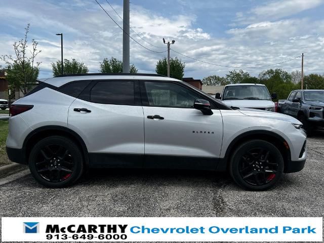 Used 2022 Chevrolet Blazer 2LT with VIN 3GNKBCR40NS151454 for sale in Overland Park, KS