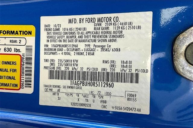 2024 Ford Mustang Vehicle Photo in Tulsa, OK 74129